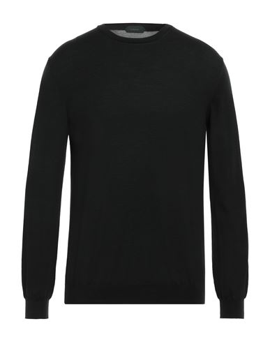 Shop Zanone Man Sweater Steel Grey Size 48 Virgin Wool, Polyamide