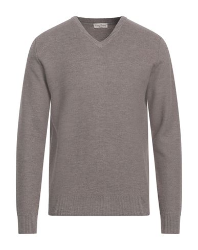 Cashmere Company Man Sweater Dove Grey Size 42 Cashmere, Wool