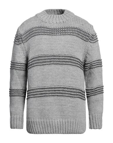 Shop Cashmere Company Man Sweater Light Grey Size 42 Wool