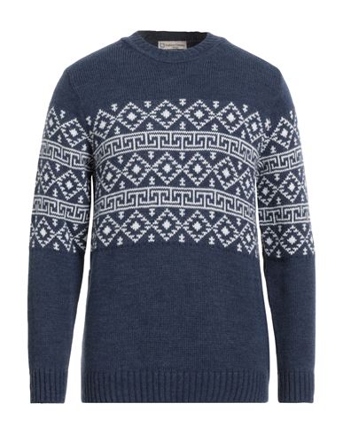 Shop Cashmere Company Man Sweater Blue Size 44 Wool, Alpaca Wool