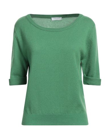 Shop Majestic Filatures Woman Sweater Green Size 1 Cashmere