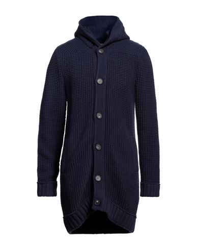 Shop Cashmere Company Man Cardigan Blue Size 44 Wool