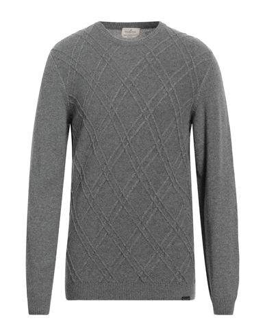 Shop Brooksfield Man Sweater Grey Size 44 Polyamide, Viscose, Wool, Cashmere