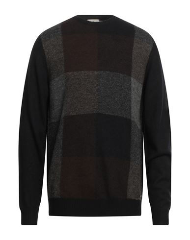 Shop Brooksfield Man Sweater Brown Size 44 Wool, Polyamide