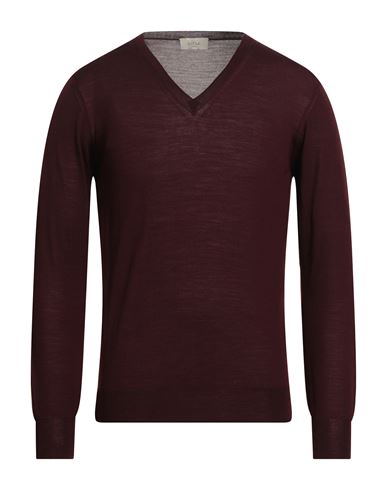 Shop Altea Man Sweater Deep Purple Size S Virgin Wool