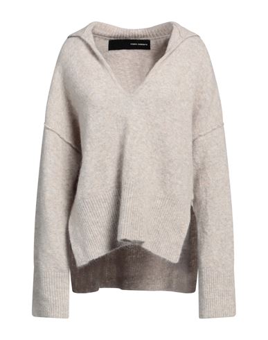 Isabel Benenato Woman Sweater Light Grey Size 8 Mohair Wool, Wool, Polyamide, Elastane In Gray