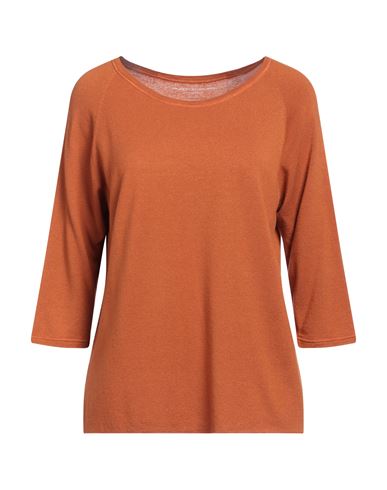Shop Majestic Filatures Woman Sweater Brown Size 1 Cashmere