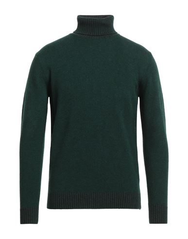 Shop Cashmere Company Man Turtleneck Green Size 38 Geelong Wool
