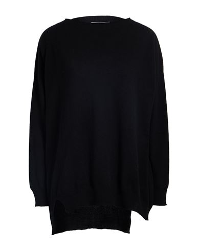 Liviana Conti Woman Sweater Black Size 8 Virgin Wool In Black