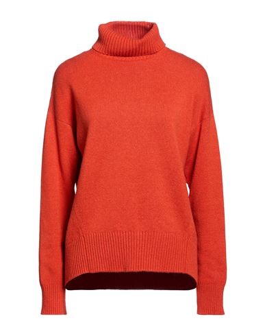 Rollkragenpullover Damen Rostrot L,M,XL,XS,XXL Damen