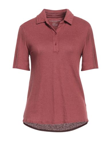 MAJESTIC MAJESTIC FILATURES WOMAN SWEATER GARNET SIZE 1 LINEN, ELASTANE 