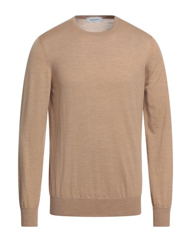 Shop Gran Sasso Man Sweater Beige Size 46 Virgin Wool