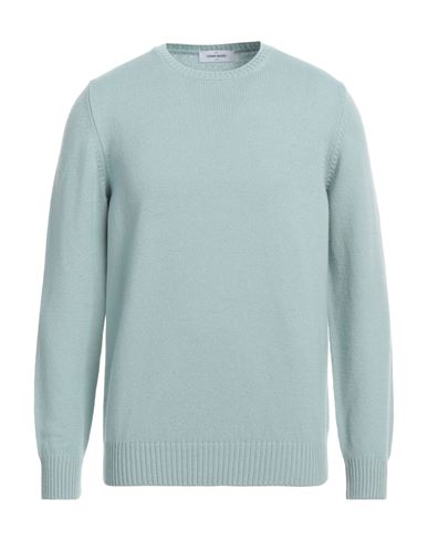 Shop Gran Sasso Man Sweater Sky Blue Size 44 Virgin Wool