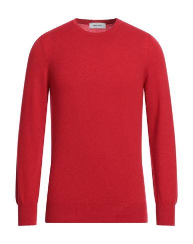 Shop Gran Sasso Man Sweater Red Size 46 Virgin Wool, Viscose, Cashmere