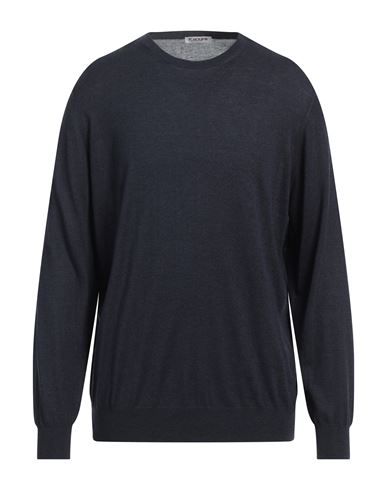 Shop Kangra Man Sweater Navy Blue Size 46 Silk, Cashmere