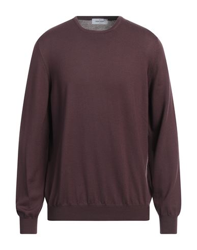 Shop Gran Sasso Man Sweater Deep Purple Size 44 Virgin Wool