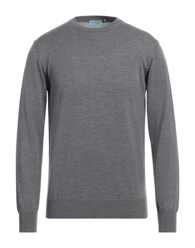 Shop Harmont & Blaine Man Sweater Grey Size Xl Merino Wool
