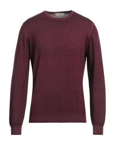 Shop Gran Sasso Man Sweater Deep Purple Size 42 Virgin Wool