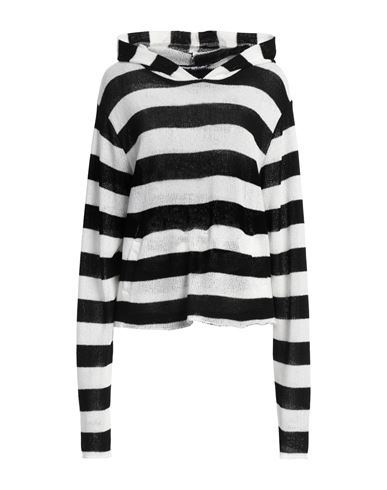 Shop Reward If Found Woman Sweater Black Size M Polyester, Cotton, Linen