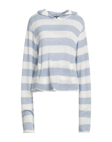 Shop Reward If Found Woman Sweater Sky Blue Size M Polyester, Cotton, Linen