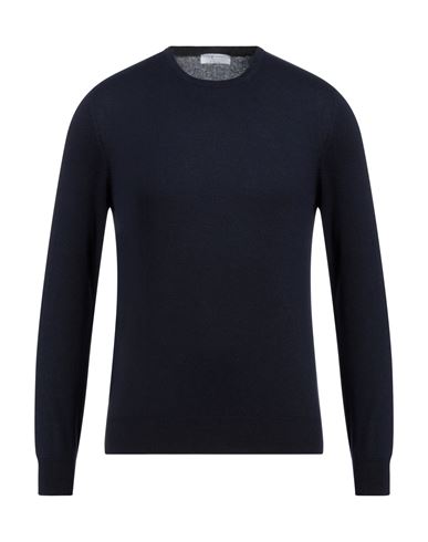Shop Gran Sasso Man Sweater Midnight Blue Size 38 Cashmere