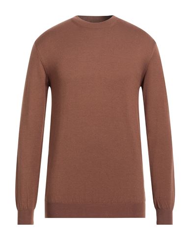 Shop Imperial Man Sweater Brown Size Xl Viscose, Polyester, Polyamide