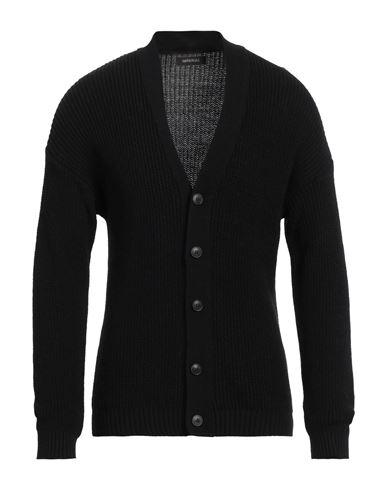 Shop Imperial Man Cardigan Black Size Xl Acrylic, Wool, Alpaca Wool, Viscose