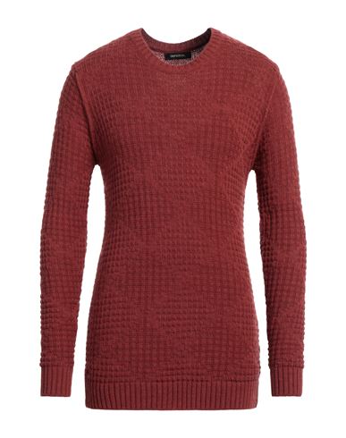 Shop Imperial Man Sweater Brick Red Size M Acrylic, Wool, Alpaca Wool, Viscose