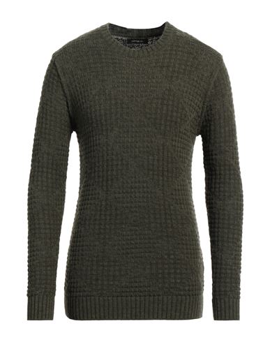 Shop Imperial Man Sweater Military Green Size M Acrylic, Wool, Alpaca Wool, Viscose