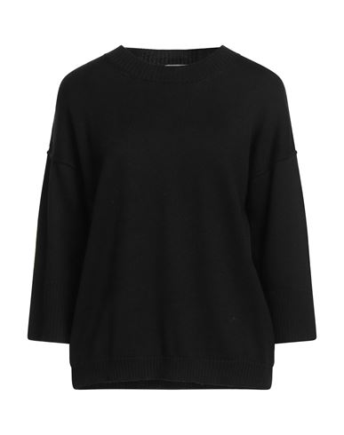 Shop Gran Sasso Woman Sweater Black Size 14 Virgin Wool