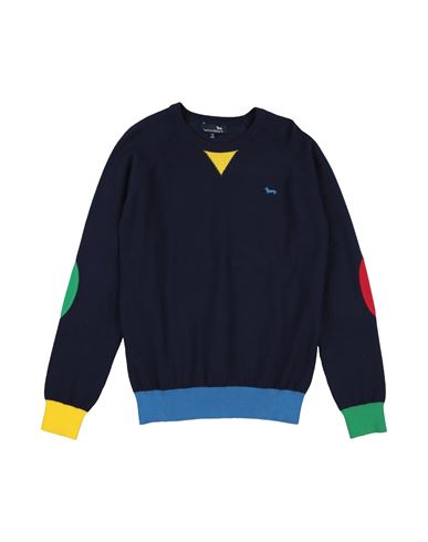Shop Harmont & Blaine Toddler Boy Sweater Midnight Blue Size 6 Cotton