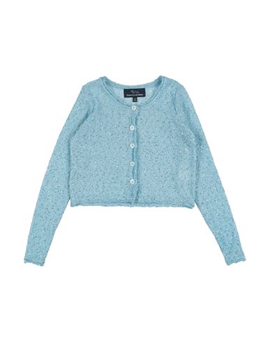Harmont & Blaine Toddler Girl Cardigan Light Blue Size 6 Polyester In Blue