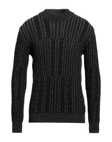 Paolo Pecora Man Sweater Black Size S Wool, Polyamide
