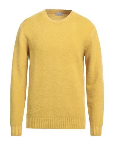 Shop Altea Man Sweater Yellow Size L Virgin Wool