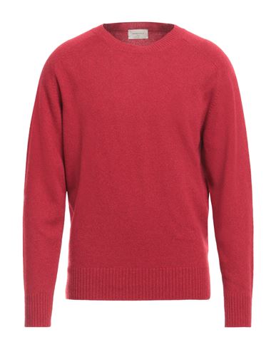 Brooksfield Man Sweater Red Size 44 Cashmere