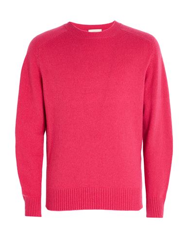 Brooksfield Man Sweater Fuchsia Size 40 Cashmere In Pink