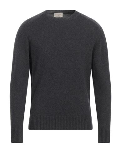 Brooksfield Man Sweater Steel Grey Size 40 Cashmere