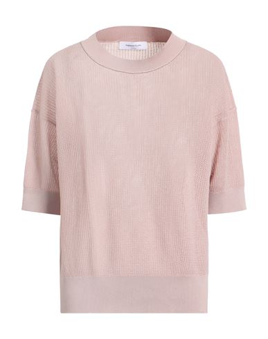 Fabiana Filippi Woman Sweater Antique Rose Size 8 Cotton, Nylon, Ecobrass In Purple