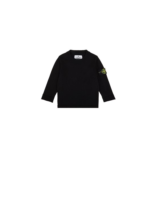 STONE ISLAND JUNIOR 505B9 Sweater Man Black
