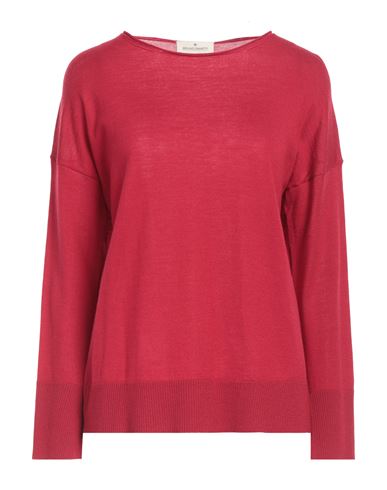 Shop Bruno Manetti Woman Sweater Red Size 8 Merino Wool
