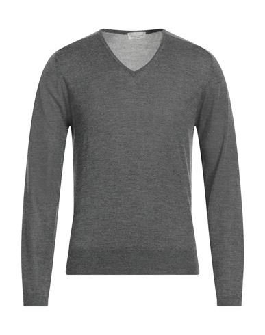 Shop Bruno Manetti Man Sweater Grey Size S Cashmere, Silk