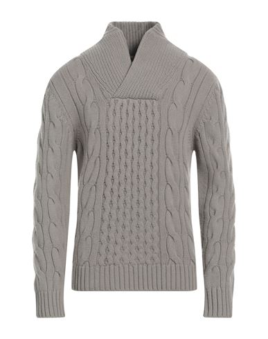 Bruno Manetti Man Sweater Light Brown Size Xl Wool, Cashmere, Polyamide In Beige