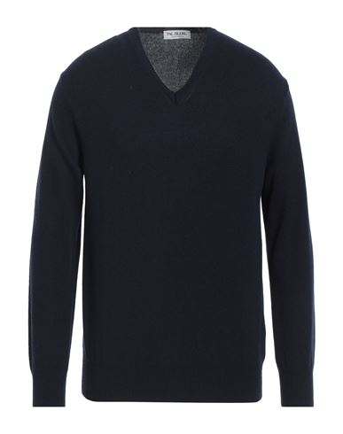 Pal Zileri Man Sweater Midnight Blue Size Xl Wool, Polyamide, Viscose, Cashmere