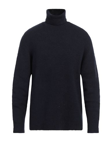 Roberto Collina Turtleneck Merino-wool Sweater In Blue