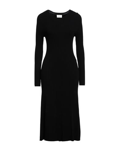 P.a.r.o.s.h P. A.r. O.s. H. Woman Midi Dress Black Size L Viscose, Polycarbonate In Black