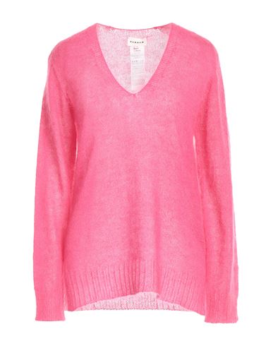 P.A.R.O.S.H P. A.R. O.S. H. WOMAN SWEATER FUCHSIA SIZE S MOHAIR WOOL, POLYAMIDE, WOOL 