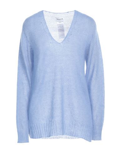 P.a.r.o.s.h P. A.r. O.s. H. Woman Sweater Pastel Blue Size S Mohair Wool, Polyamide, Wool In Blue