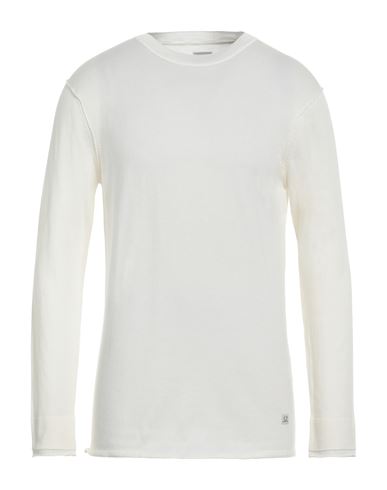 C.p. Company C. P. Company Man Sweater Off White Size 48 Cotton In Off White