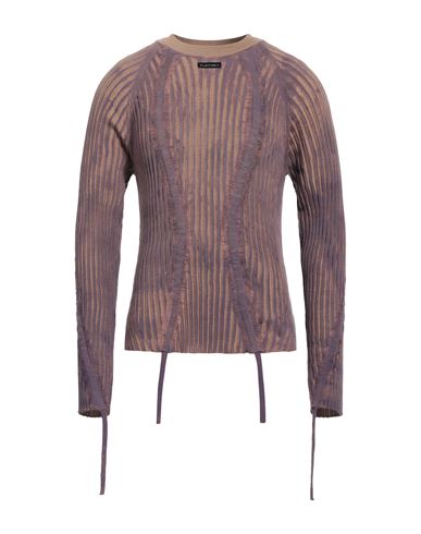 Shop Bluemarble Man Sweater Light Purple Size L Merino Wool