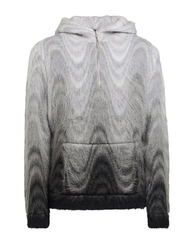 Etro Man Sweater Grey Size M Mohair Wool, Polyamide, Wool